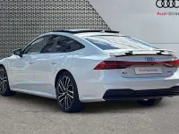 Used Audi A7 Sportback Black Edition 265 HP (194 kW) 2024 White Hatchback