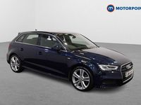 Used Audi A3 S-Line 2019 Blue Sedan