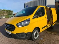 Used Ford Transit Custom S 2022 Yellow Van