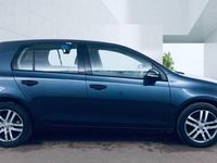 Used VW Golf VI SE 105 HP (77 kW) 2010 Blue Hatchback