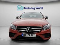 Used Mercedes E220 AMG line 194 HP (142 kW) 2020 Red Estate