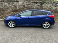 Used Ford Focus Titanium 120 HP (88 kW) 2017 Blue Hatchback