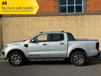 Begagnad Ford Ranger Wildtrack 2021 Silver Pickup