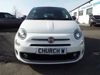 Used Fiat 500 S 69 HP (50 kW) 2016 White Hatchback