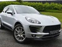 Used Porsche Macan S Diesel 2016 Rhodium silver metallic SUV