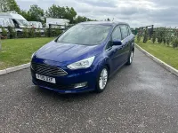 Used Ford Grand C-Max Titanium 120 HP (88 kW) 2016 Blue MPV