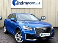 Used Audi Q2 S-Line 190 HP (139 kW) 2018 Blue SUV