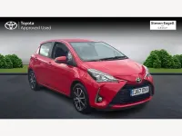 Usado Toyota Yaris 69 HP (50 kW) 2018 Vermelho Citadino