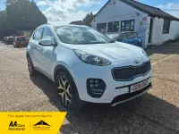 Used Kia Sportage GT-Line 177 HP (130 kW) 2018 White SUV