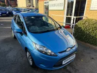 Used Ford Fiesta Style 82 HP (60 kW) 2008 Vision blue Hatchback