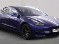 Used Tesla Model 3 Performance 461 kW (627 HP) 2023 Blue Sedan
