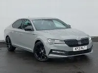 Used Skoda Superb SportlinePlus 150 HP (110 kW) 2021 Grey Hatchback