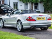 Begagnad Mercedes SL55 AMG AMG 2003 Silver Cab