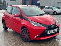 Used Toyota Aygo X-play 69 HP (50 kW) 2016 Red Hatchback