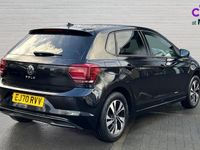 Used VW Polo Match 80 HP (58 kW) 2020 Black Hatchback