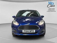 Used Ford Fiesta Titanium 125 HP (91 kW) 2014 Blue Hatchback