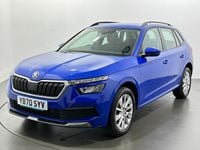 Used Skoda Kamiq SE 95 HP (69 kW) 2020 Blue SUV