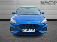 Used Ford Focus ST-Line X 125 HP (91 kW) 2018 Blue Hatchback