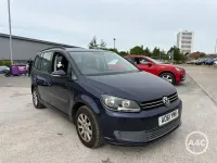 Used VW Touran S 105 HP (77 kW) 2012 Blue MPV