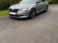 Used Skoda Superb SportLine 190 HP (139 kW) 2018 Grey Hatchback