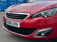 Used Peugeot 308 Allure 130 HP (95 kW) 2016 Red Estate