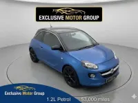 Begagnad Vauxhall Adam 2019 Blå Halvkombi