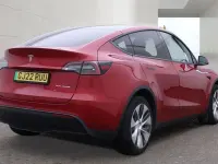Used Tesla Model Y Long Range AWD 378 kW (514 HP) 2022 Red SUV