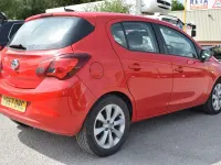 Used Vauxhall Corsa 75 HP (55 kW) 2017 Red Hatchback