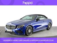 Used Mercedes E350 AMG Line Premium Plus 313 HP (230 kW) 2021 Blue Cabriolet