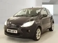 Używany Ford Ka Zetec 69 KM (50 kW) 2015 Czarny Hatchback