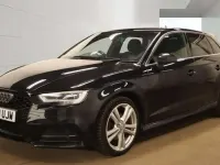 Used Audi A3 Sportback S-Line 150 HP (110 kW) 2019 Black Hatchback