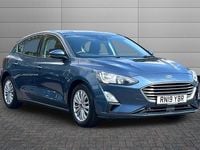 Used Ford Focus Titanium 125 HP (91 kW) 2019 Chrome blue Hatchback