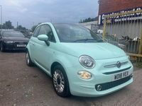 Used Fiat 500 Lounge 2018 Green Hatchback