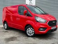 Used Ford Transit Custom Limited 130 HP (95 kW) 2023 Red Van