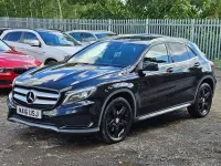 Used Mercedes GLA220 AMG line 2016 Black SUV