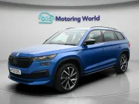 Used Skoda Kodiaq SportLine 150 HP (110 kW) 2023 Blue SUV