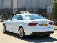 Used Audi A5 S-Line 2014 White Coupe