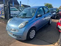 Used Nissan Micra Visia 2009 Blue Hatchback
