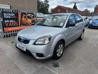 Used Kia Rio 109 HP (80 kW) 2011 Silver Hatchback
