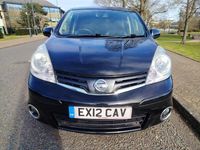 Used Nissan Note N-TEC 110 HP (80 kW) 2012 Black Hatchback