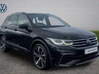 Used VW Tiguan R-line 150 HP (110 kW) 2022 Black SUV