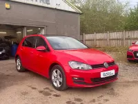 Second-hand VW Golf VII Edition 110 CP (80 kW) 2016 Roșu Hatchback