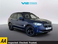 Used BMW iX3 Luxury Line 210 kW (286 HP) 2021 Blue SUV