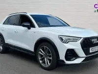 Used Audi Q3 Black Edition 150 HP (110 kW) 2022 White SUV
