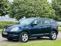 Used Nissan Qashqai Acenta 141 HP (103 kW) 2008 Blue SUV