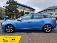Used Volvo V60 R-Design 190 HP (139 kW) 2015 Blue Estate