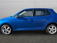 Used Skoda Fabia SE L 95 HP (69 kW) 2020 Blue Hatchback