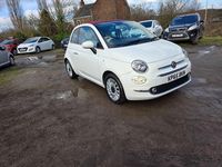 Used Fiat 500C Lounge 69 HP (50 kW) 2015 White Cabriolet