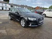 Used Audi A3 Sport 184 HP (135 kW) 2017 Black Sedan