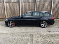 Used Mercedes C300 AMG line 2015 Black Estate